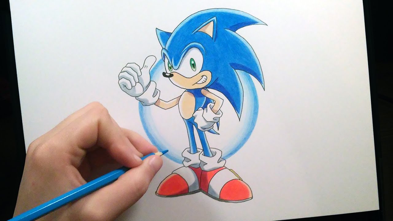 how to draw sonic the hedgehog how to draw sonic the hedgehog