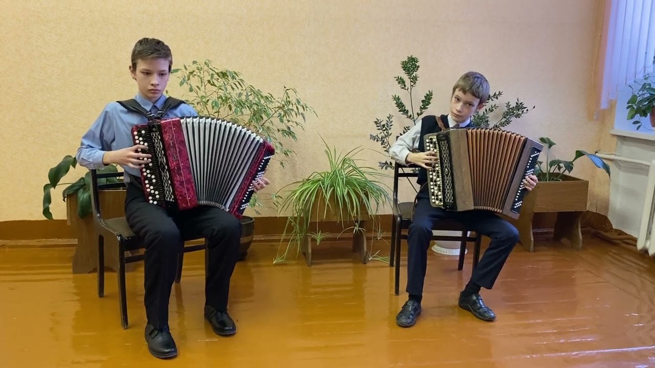 А.Матовицкая.Вальс„Летний дождь“.-исп.Назаревич Иван,Назаревич Дмитрий.