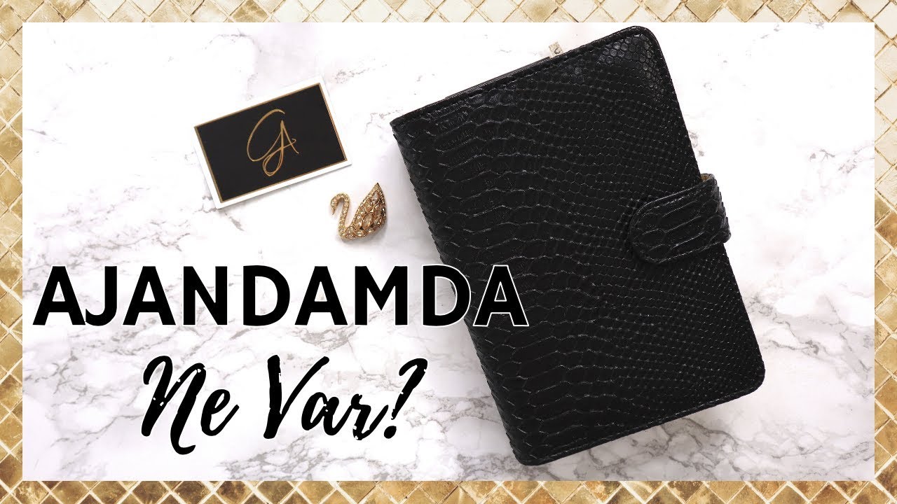 Ajandamda Ne Var? | Ajandanızı KİŞİSEL ASİSTANA Dönüştürün!