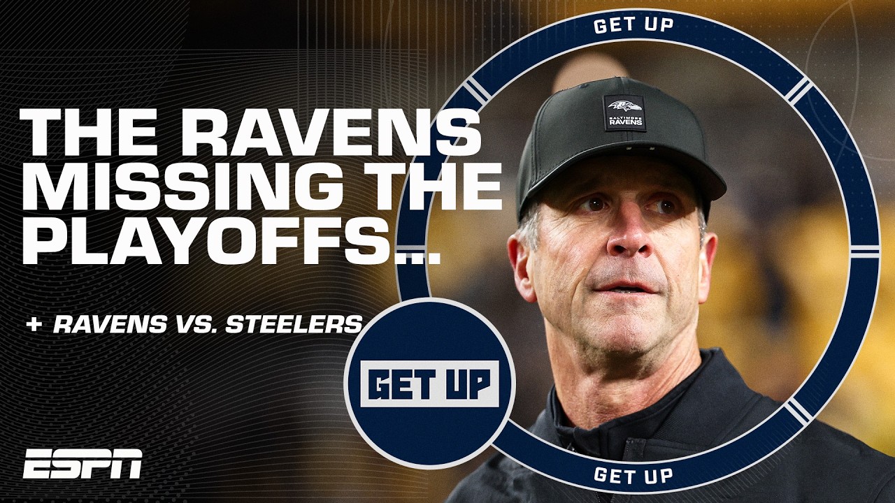 HOW did the Steelers beat the Ravens? 😳 'TOTAL choke job by the Ravens' defense!' | Get Up