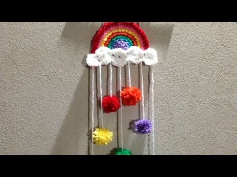 How To Make A Cute Rainbow Mobile For The Kids - DIY Home Tutorial - Guidecentral