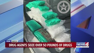 Oklahoma drug agents seize over 50 pounds of drugs