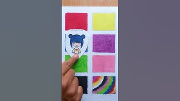 which color is your favorite  ? #artist #artwork #tutorial #satisfying #colour