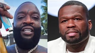 Rick Ross RESPONDS To 50 Cent TRASHING His ALBUM Sales & MOCKS His FILM STUDIO Issues “YOU