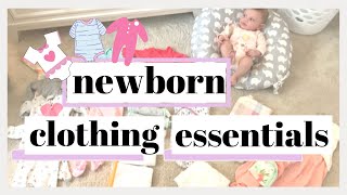 How many clothes do you ACTUALLY need for your baby? | Newborn Capsule Wardrobe (0-3 Months)