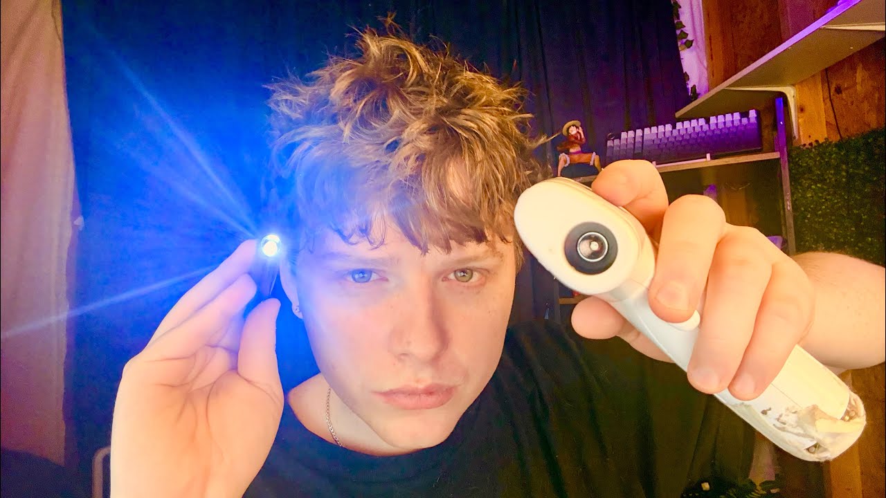 Super MEGA Realistic Cranial Nerve Exam ASMR