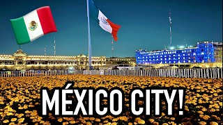 New!  2025 Mexico City in 4K!  CDMX celebrating food, culture, and Dia De Los Muertos