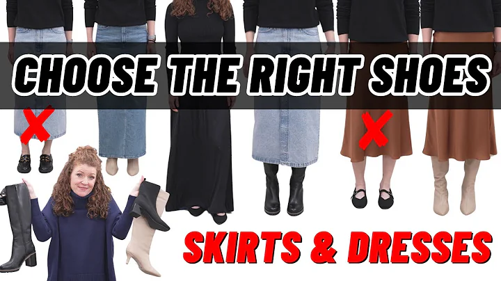 ¡Combina tus faldas y vestidos con estilo! Aprende a elegir los zapatos ideales