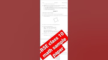 😂🤣😃cbse class 10 math (Basic) sample paper 8 2023 😊😋😎 #shorts #youtubeshorts #short #viral #exam