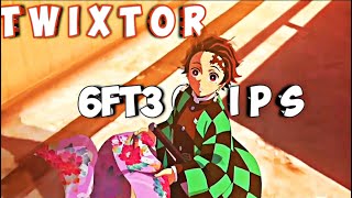 Twixtor Clips - 6Ft3 Couting Stars - Clips For Edit - Demon Slayer Twixtor