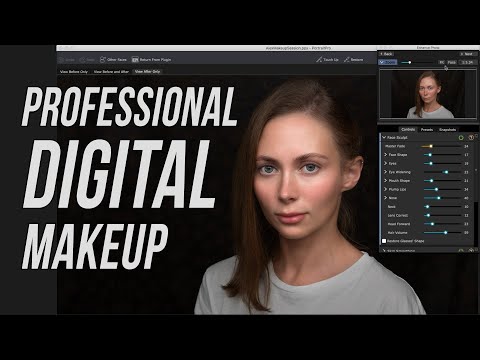 How To Apply Digital Make-up Professionally on Portrait Photos