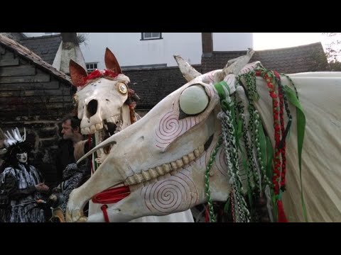 Mari Lwyd (The Ghastly Christmas Horse of Wales)