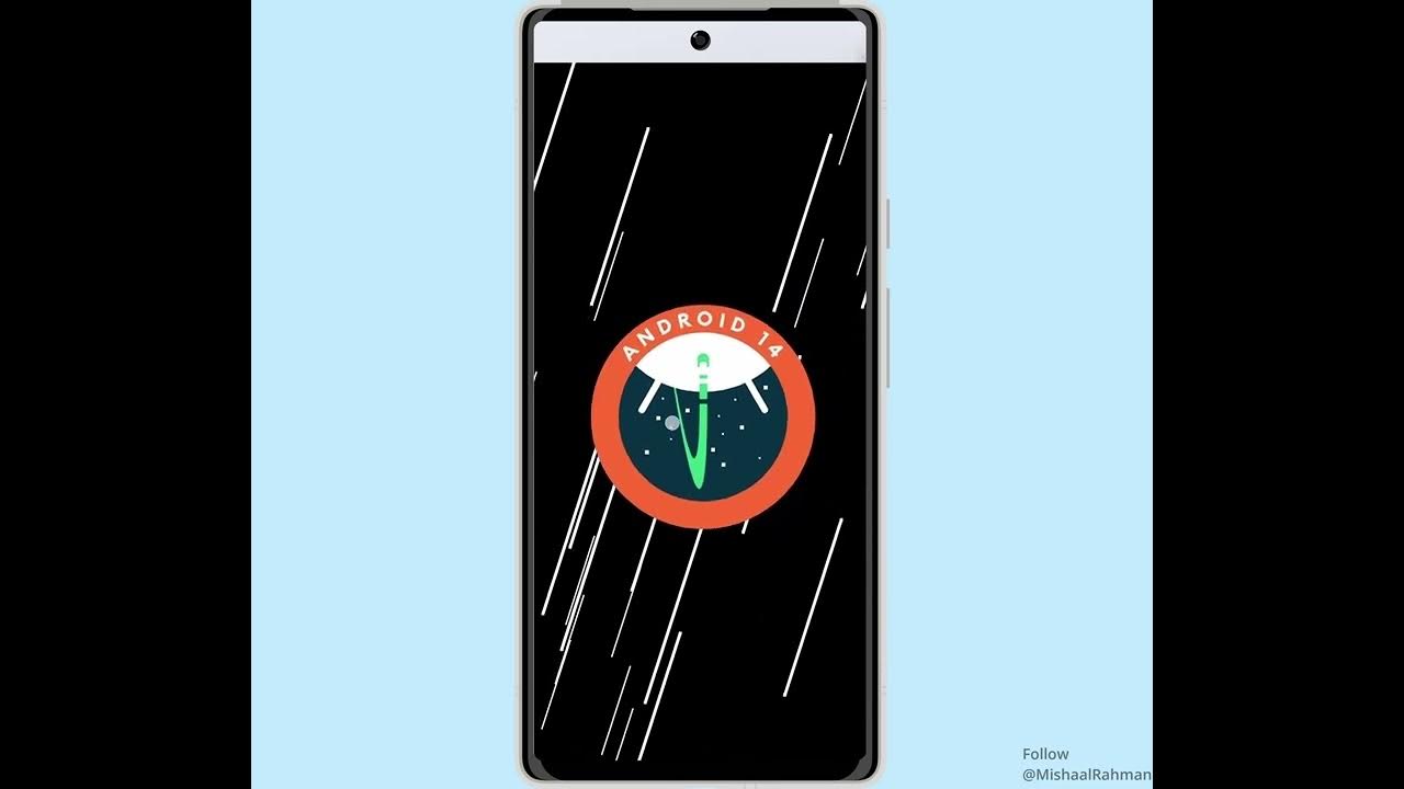 🚀First look at the Android 14 easter egg YouTube