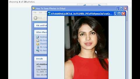 How To Save Photos in Orkut