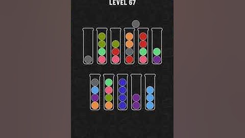Ball Sort Puzzle Level 67 | Puzzle Game  | Complete Level