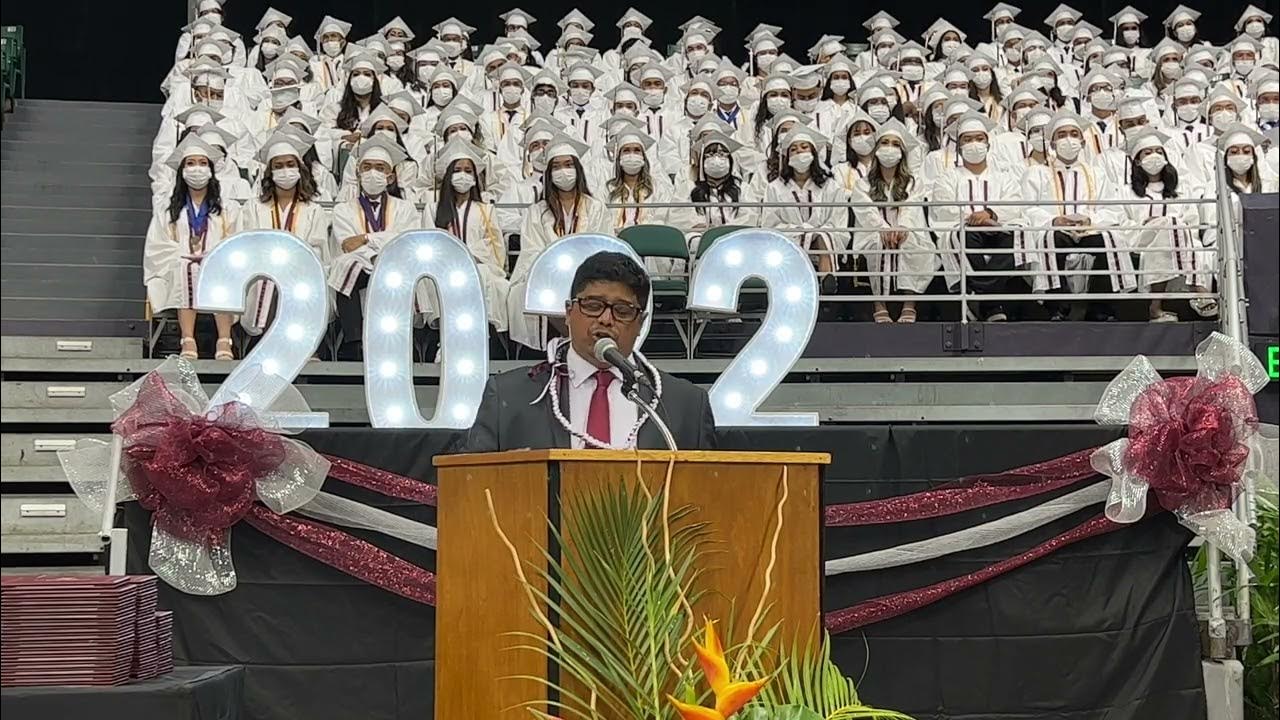 Commencement Speech to Farrington High School Class of 2022 YouTube