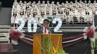 Commencement Speech to Farrington High School Class of 2022