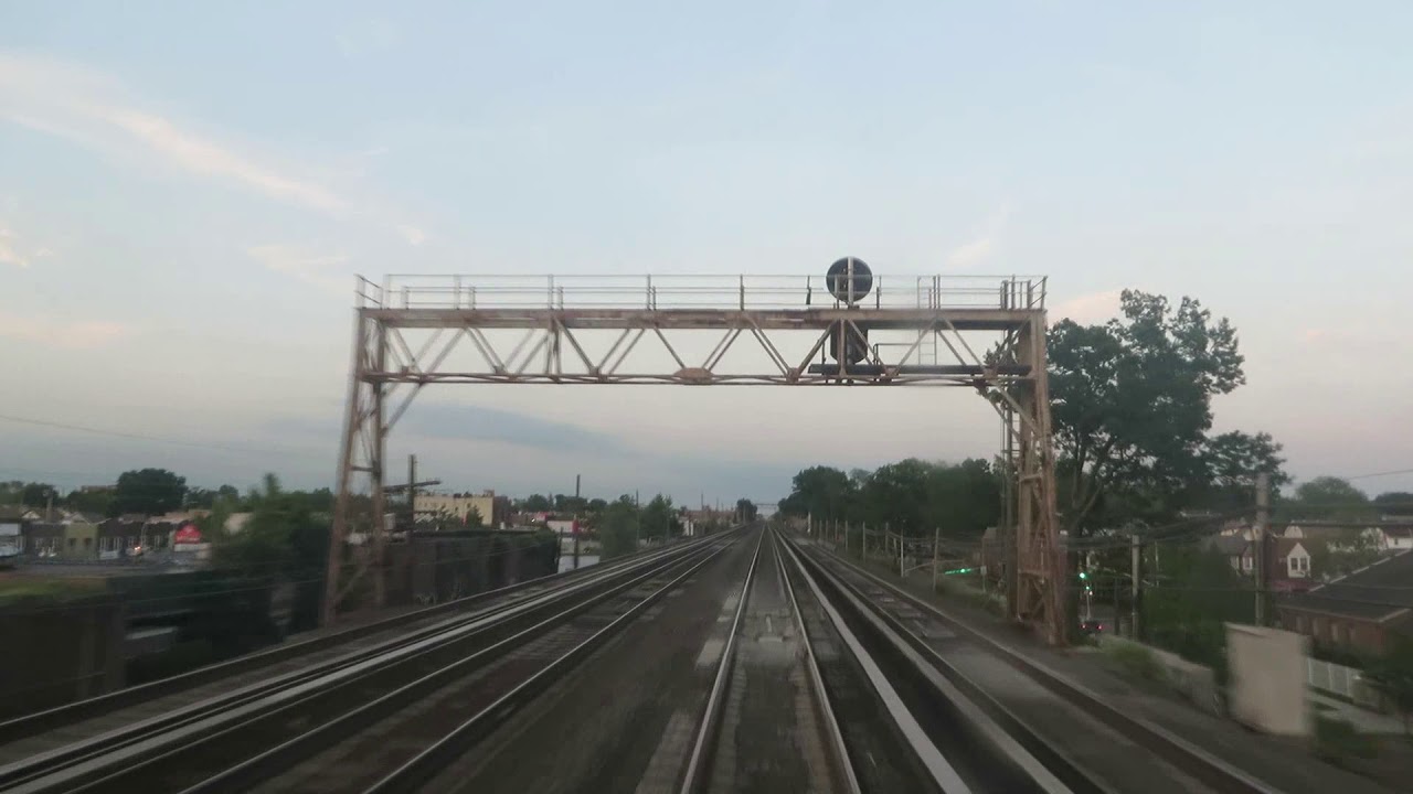 LIRR M3 Front Window ride Jamaica to Mineola EXPRESS