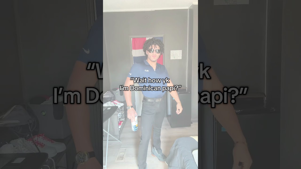 Me no black papi me Dominican 