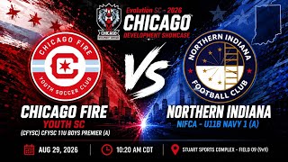 🔥 Chicago Fire Youth Soccer Club vs Northern Indiana | Chicago Development Showcase ⚽ U11 