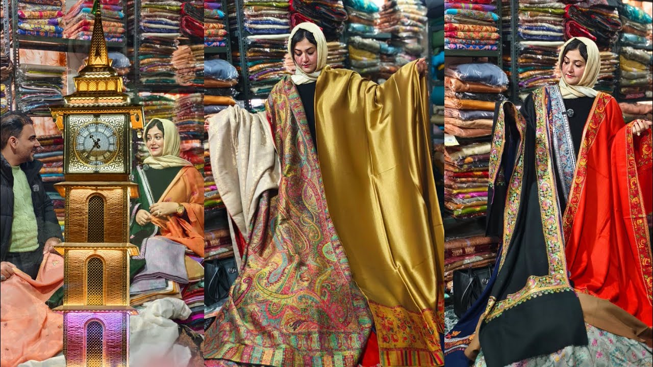 Unseen Market of kashmir || Lal Bazar Wholesale market, 100 %Original Pashmina kashmir