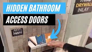 Tub Access Door Solutions Tile in Bathroom || Best Access Doors Content