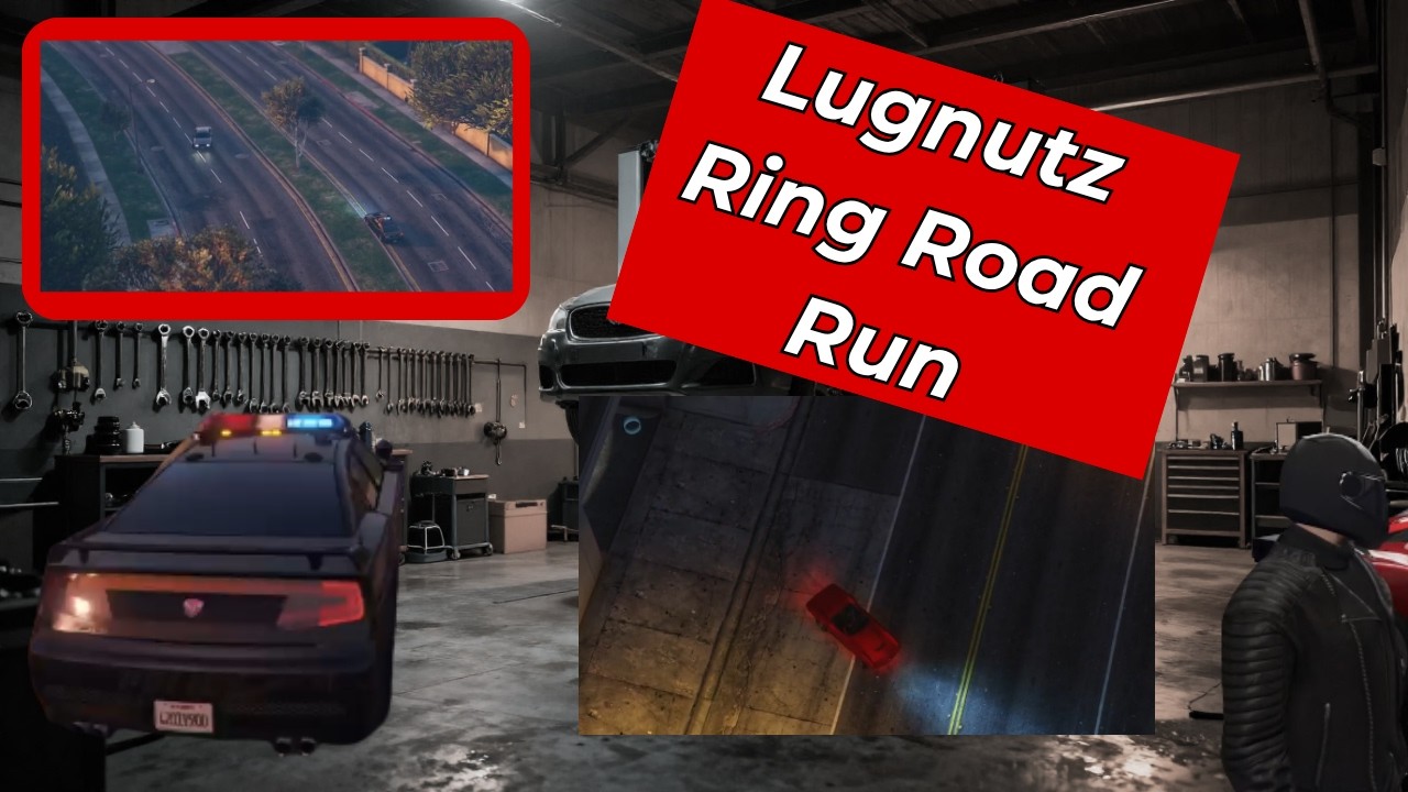 GTA 5 Classic Muscle Car Lap Test: Coquette vs Buffalo vs Phoenix |Lugnutz Ring Road Run