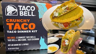 TACO BELL CRUNCHY TACO DINNER KIT |NINJA FOODI