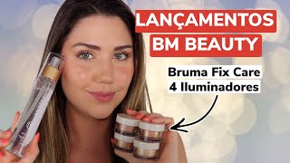 RESENHA BRUMA FIX CARE E TODOS OS ILUMINADORES EM PÓ SHINE DUST BM BEAUTY - BRUNA MALHEIROS