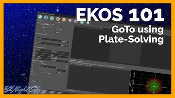 🎯 How to use Plate-Solving in EKOS to Navigate Your Telescope and Compose Your Astro-images