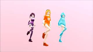 MMD X OC (EVERGLOW/Adiós)