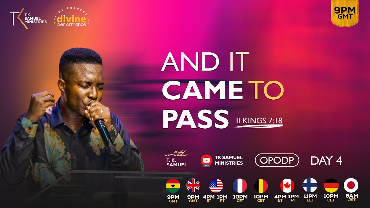AND IT CAME TO PASS DAY 4 [OPODP] II WITH T.K. SAMUEL II KCC GLOBAL II 25.02.26