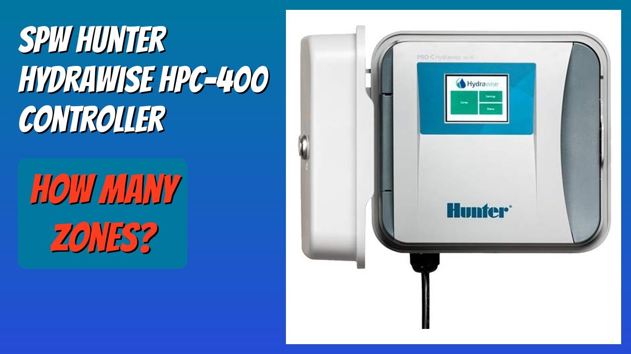 REVIEW (2026): SPW Hunter Hydrawise HPC-400 Controller. Features