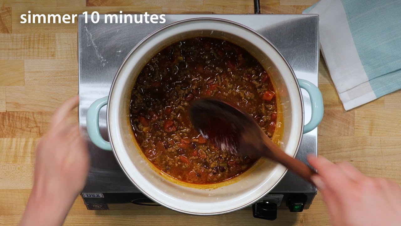 5-Ingredients Chili Pantry Recipe | Stater Bros. Markets - YouTube