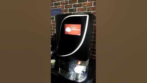 Coffee Machines with QR Code based payment and Dispense
