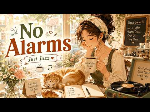 No Alarms. Just Jazz. – Slow 1940s Cafe Jazz for Easy Days - Soft Coffee & Jazz