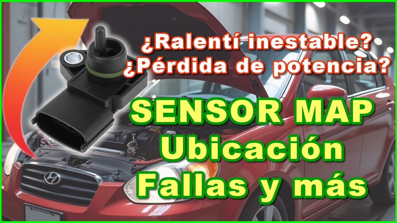 Ubicación y fallas del Sensor MAP Hyundai Accent / Dodge Verna 2000/2005