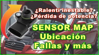 Location and faults of the MAP sensor Hyundai Accent / Dodge Verna 2000/2005