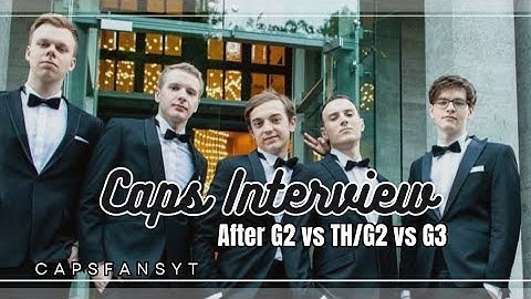 Caps interview with Mikyx - G2 2024 vs G2 2019
