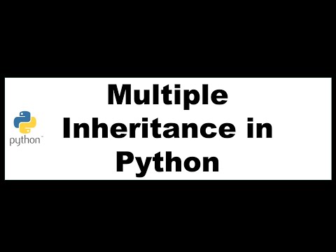 Python Bangla Tutorials 53 : Multiple inheritance