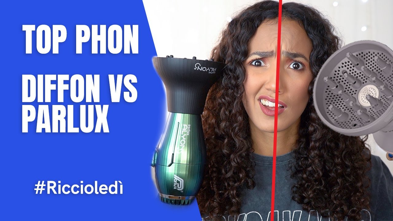 IL MIGLIOR PHON PER CAPELLI RICCI 🏆 DIFFON VS PARLUX 