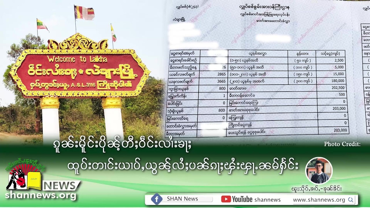 ၵူၼ်းမိူင်းပိုၼ်ႉတီႈဝဵင်းလၢႆးၶႃႈ ထူပ်းတၢင်းယၢပ်ႇယွၼ်ႉလႆႈပၼ်ၵႃႈၾႆးၾႃႉၼမ်ႁႅင်း | SHAN News