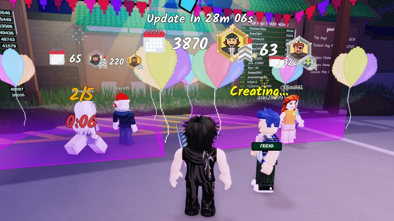 99 Nights in the Forest Update Party🎉