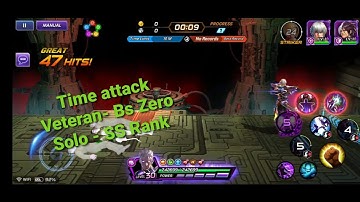 king of fighters all stars - Time attack Veteran- SS Rank.