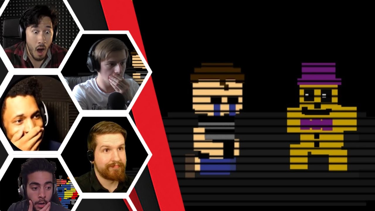 Lets Player's Reaction To The Night 6 Ending In FNAF 4 - Five Nights At Freddy's 4