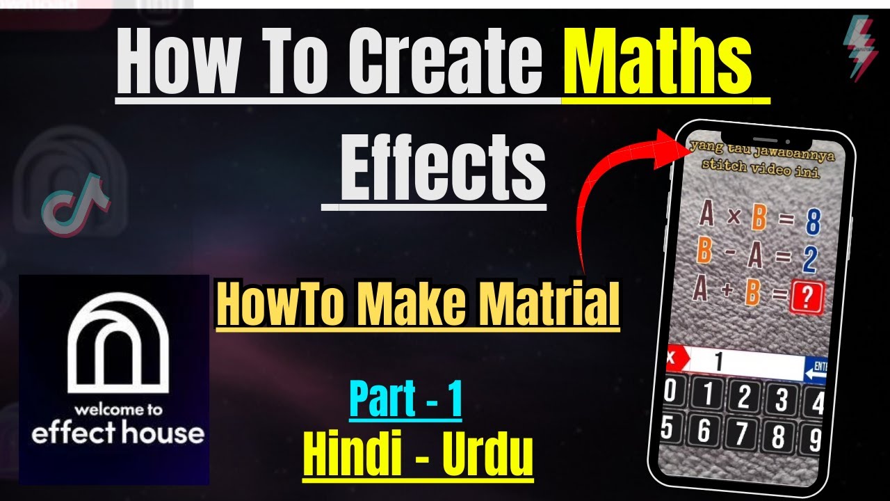 Doing Math Effect How To Make Math Effects || Tiktok Effects Tutorial In Urdu - YouTube