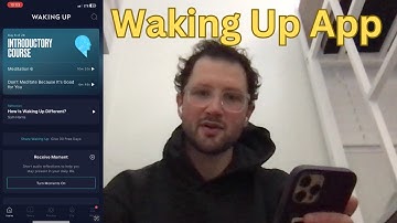 Waking Up App -  meditation app review