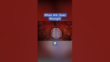 When Ark Goes Wrong!!! #gaming #arksurvivalevolved #arkascended  #ark #scary #shorts #gaming