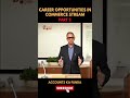 Career Opportunities in Commerce Stream Shorts 2 | Accounts ka Funda #shorts #careergoals