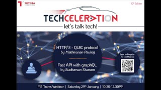Techceleration's! Http over QUIC protocol | Webapp with FastAPI and GraphQL 10th Edition
